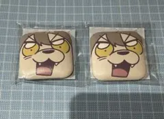 あんスタ　中国　缶バッジ　大神晃牙　ぶくスタ　ぶくわん　2点セット