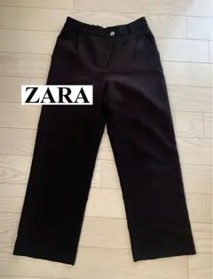 ZARA スラックスワイドパンツ