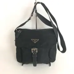 PRADA プラダ ショルダーバッグ バッグ テスート ナイロン 斜め掛け 黒のサムネイル