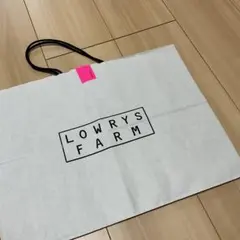 LOWRYS FARM ショップ袋 大きめ