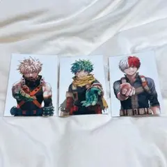 ヒロアカ　42巻　特典　ポストカード 緑谷出久　爆豪勝己　轟焦凍