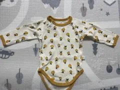 レモン柄ロンパース　70センチ