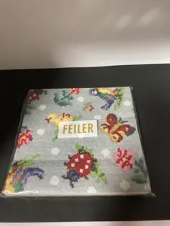 【新品】FEILER 花柄ペーパーナプキン グレーのサムネイル