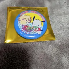 ちいかわサンリオキャラクター 缶バッジ 　シーサー＆ポチャッコ