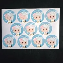 巴形薙刀 大本丸博 御伴散歩 さくら装備 マスキングステッカー 11枚セット