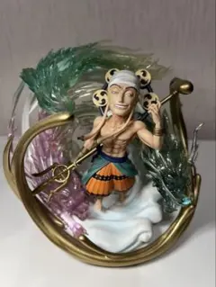 【専用箱完備】海外スタジオ ワンピース エネル ガレージキット