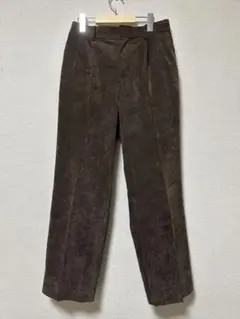 コーデュロイ ワイドスラックス