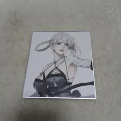 NieR Re [in] carnation 限定直筆サイン色紙　陽那　女子高生 太陽と月の物語 公開直前！】 フォロー＆RTで参加！『男子高校生』役の