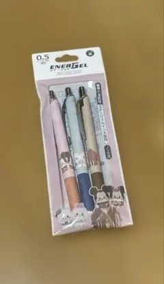 ENERGEL 0.5mm ボールペン 3本セット　ディズニー