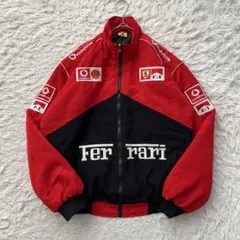 Ferrari vodafone F-1 刺繍　ナイロン　ジャケット　ウエア