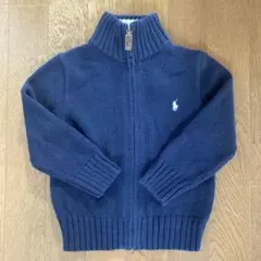 POLOラルフローレン ジップアップニット 100cm