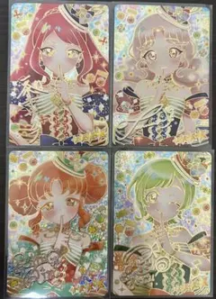 メロディバズリウムアンサンブル　アイプリ　タマキ　アイリ　サクラ　サイン 4枚