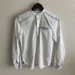 H&M 152サイズ ホワイト長袖シャツ