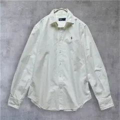 Polo Ralph Lauren ポロラルフローレン 白シャツ 長袖 サイズ6