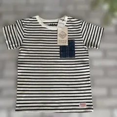 Ocean & Ground ボーダーTシャツ デニムポケット新品タグ付のサムネイル