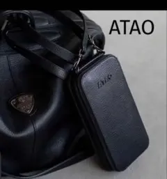 2026年最新】ATAO カラー：ブラック系 レディース スマホショルダー 