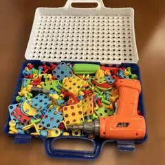 組み立ておもちゃ ドリル付き　大工ごっこ