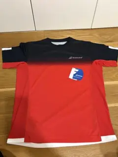 【未使用】Babolat Tシャツ Mサイズ レッド/ブラック