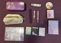 ラプンツェル　ポーチ　ペン　メモ帳　まとめうり　ディズニー　rapunzel