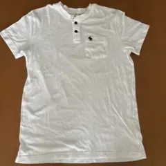 Abercrombie & Fitch アバクロ メンズ Tシャツ白 Mサイズ