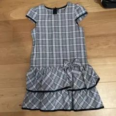 チェック柄ワンピース 130