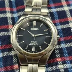 希少 SEIKO Kinetic 5J22 振って充電する腕時計 S109 - メルカリ