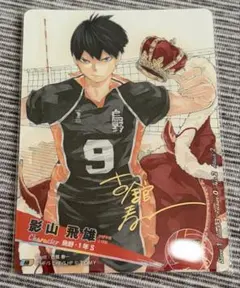 ハイキュー!! バボカ　ユース&選抜強化合宿　極　サイン　影山飛雄 7*5様 ハイキュー!! バボカ ユース&選抜強化合宿 極 サイン 影山飛雄