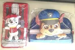 パウパトロール 壁掛け収納 ティッシュボックス チェイス マーシャル セットのサムネイル