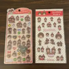 【モンチッチ★正規品】うるちゅるPOPSEALぷくっとシール 2種セット