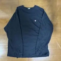 Champion 長袖Tシャツ　ブラック