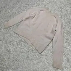 美品　ユナイテッドアローズ　長袖ニット　アイボリー　ウール　カシミヤ　M相当