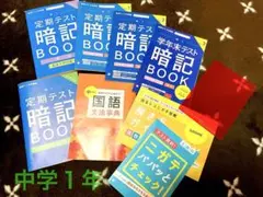 中学１年定期テスト暗記BOOKセット　進研ゼミ