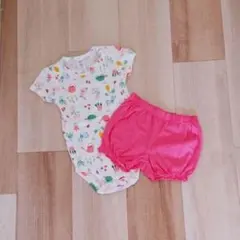 未使用❤carter’s セットアップ ロンパース パンツ付き 9m 70サイズ