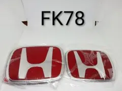 ホンダ シビック 黒バッジ 前後エンブレム FK7 FK8 TypeR - メルカリ