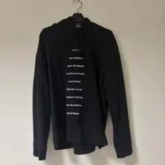 RAF SIMONS SS18 パーカー ブラック XSのサムネイル