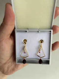 美品☆JJコラボ ラブチェーンピアス☆3WayピアスSamantha Tiara - メルカリ