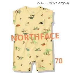 ザ・ノース・フェイス アウトドア ウェア ベビー ラッチパイルロンパース
