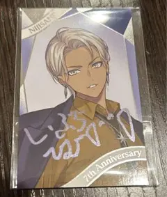 イブラヒム にじさんじ 7th Anniversary 箔押しチェキ