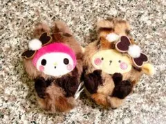 サンリオキャラクターズ ギャルらび♡マスコット　ポムポムプリン マイメロディ