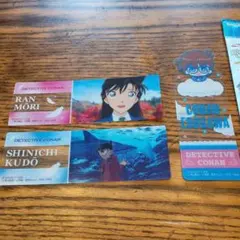 名探偵コナン アクリルしおり 3枚セット　ブックマークコレクションvol.5
