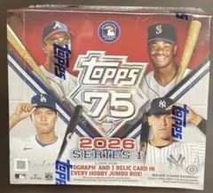 おまけサイン付き! Topps 2026 Series 1 jumbo box - メルカリ