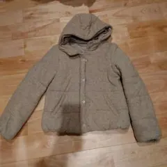 レディース　arnold palmer アウター　ベージュ フード付き