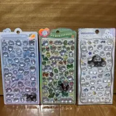 シマエナガ　ボンボンドロップシール　うるちゅる　プチドロ