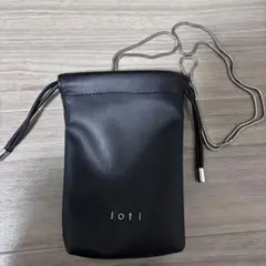 【新品未使用】mystic loti ミニショルダーバッグ　黒