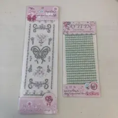 ラインストーンシール　新品未使用