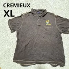 海外古着【CREMIEUX 】　ポロシャツ XL サイズ ダークブラウン