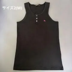 美品❤️バーバリーブラックレーベル　タンクトップ　リブのサムネイル