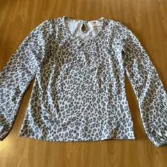ヒョウ柄 長袖 シャツ Lサイズ