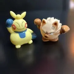 ポケモンキッズフィギュア　指人形　マクノシタ、オコリザル