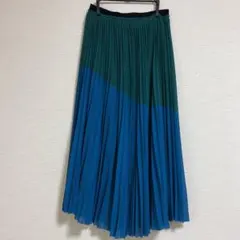 ZARA trf プリーツ　デザイン　ロングスカート